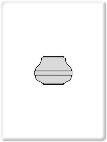 Placa para recogedor R-12 *CIEGA* : 294x60 mm. — Metalúrgica Arandes