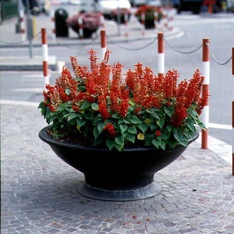 Cast iron flowerpot Ø1100/550